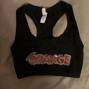 Stingrays Orange Sports bra